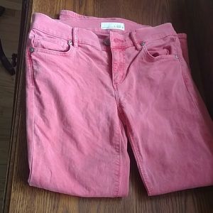 Loft modern kick crop jeans